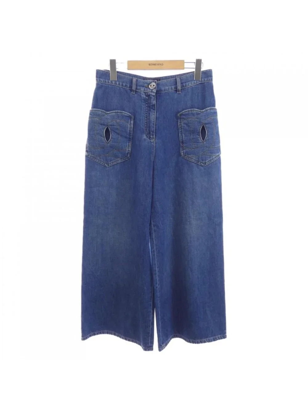 Chanel Jeans Blue